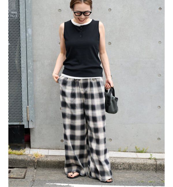 OUTDOOR PRODUCTS Usual Things「レイヤードライクノースリTEE」|Tシャツ・カットソー|