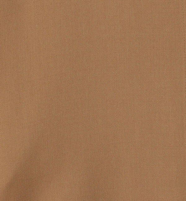 CABaN「ウールツイル ハイネックロングシャツワンピース」|ワンピース|