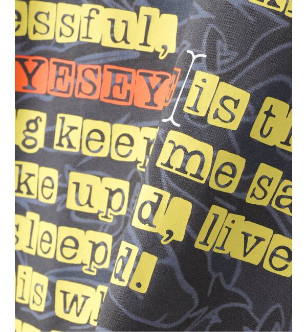 JOINT WORKS「YESEYESEE / イエスアイシー Y.E.S Wording Camo Tee」|Tシャツ・カットソー|