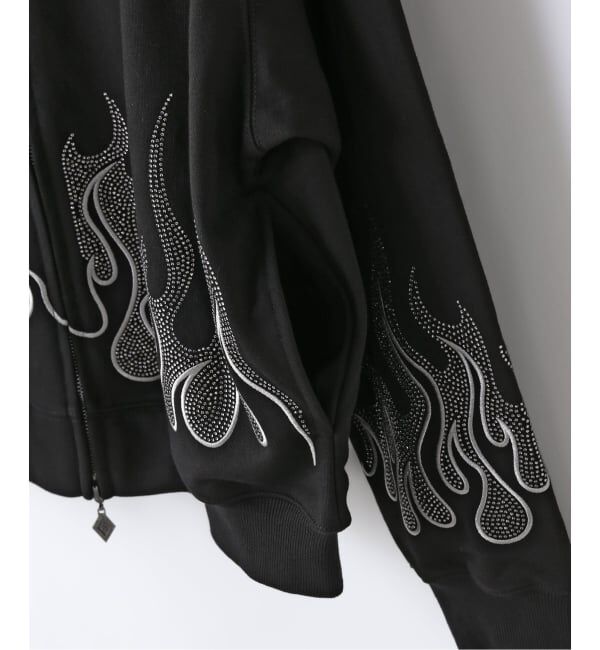 JOINT WORKS「SUPPLIER / サプライヤー FirePattern Rhinestone Zip Hoodie」|パーカー|