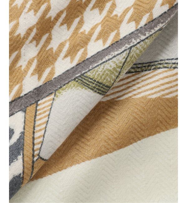 VERMEIL par iena「manipuri インドストール アブレスト 120x120cm 163333006」|ストール|