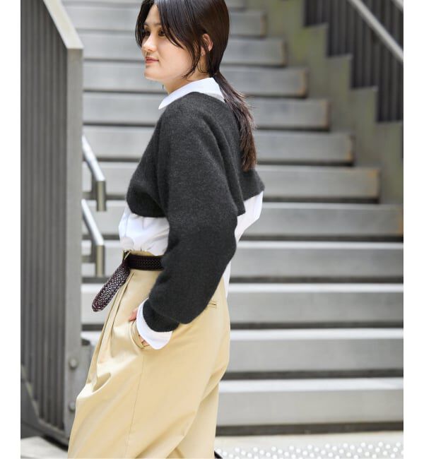 IENA「enrica/エンリカ LAYERED KNIT ニット KNIT296」|ニット・セーター|