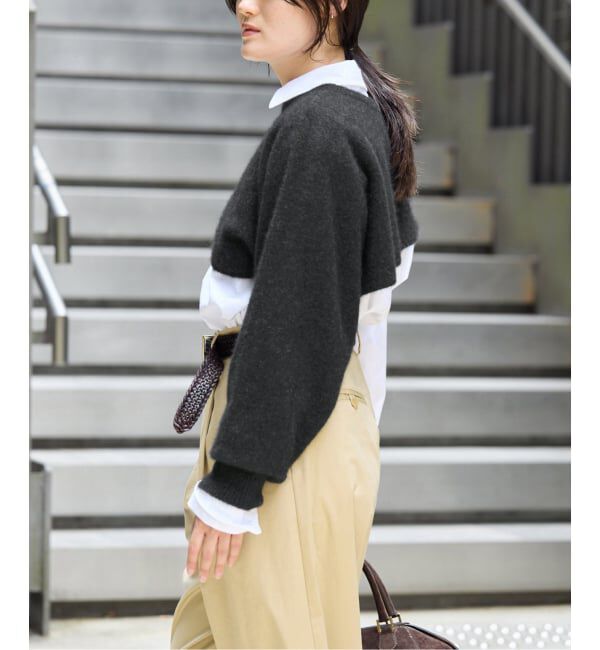 IENA「enrica/エンリカ LAYERED KNIT ニット KNIT296」|ニット・セーター|