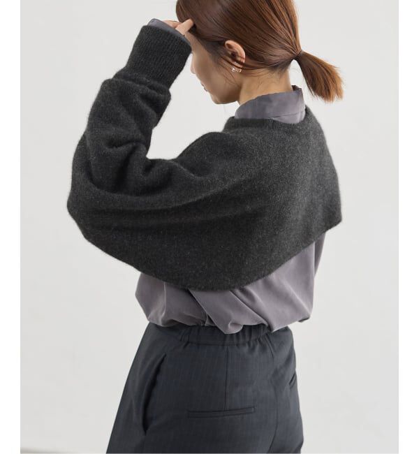 IENA「enrica/エンリカ LAYERED KNIT ニット KNIT296」|ニット・セーター|