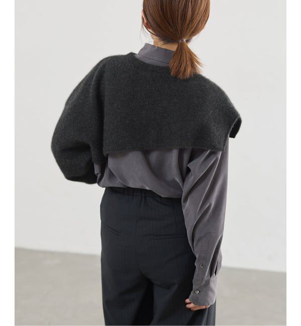 IENA「enrica/エンリカ LAYERED KNIT ニット KNIT296」|ニット・セーター|