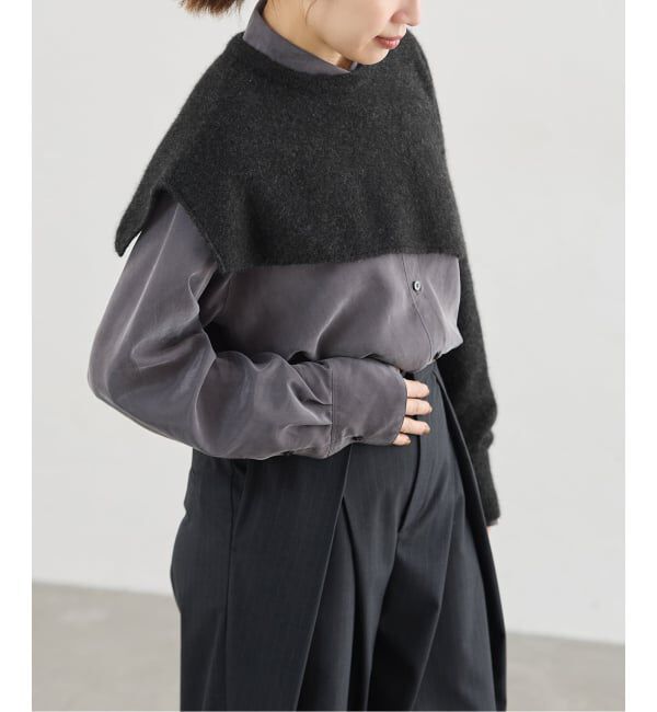 IENA「enrica/エンリカ LAYERED KNIT ニット KNIT296」|ニット・セーター|