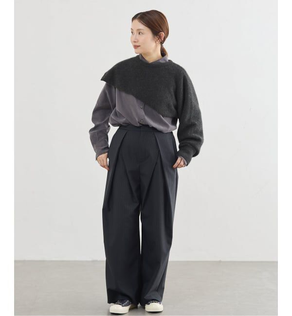 IENA「enrica/エンリカ LAYERED KNIT ニット KNIT296」|ニット・セーター|