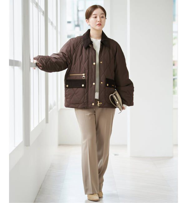 IENA「《予約》Barbour/バブアー 別注 MARTHA QUILTED JK ブルゾン」|その他|