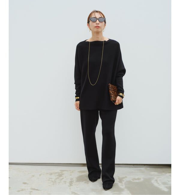 VERMEIL par iena「《予約》ボートネックプルオーバー」|ニット・セーター|