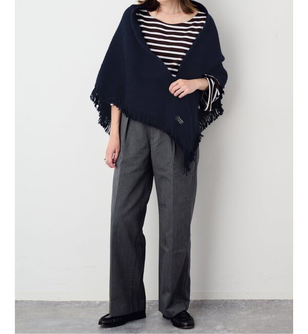 SLOBE IENA「《予約》John Branigan accessories/ジョンブラニガン フリンジストール」|ストール|