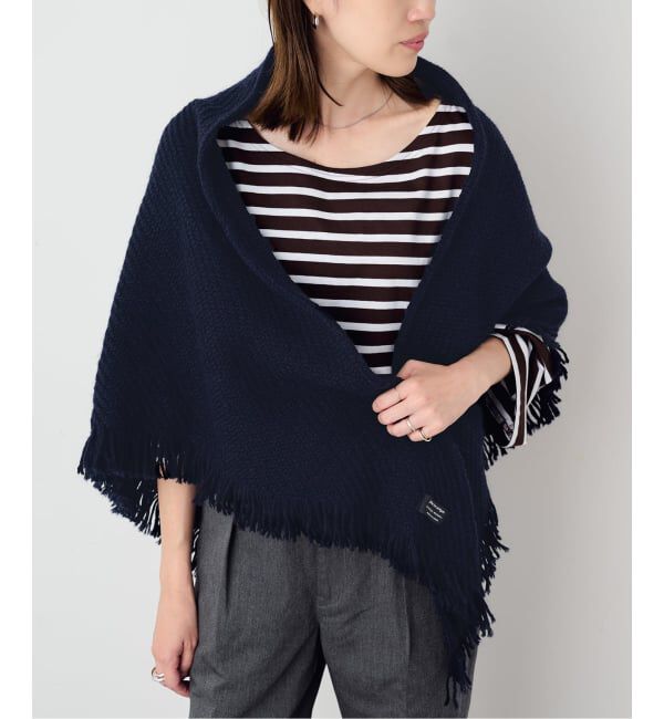 SLOBE IENA「《予約》John Branigan accessories/ジョンブラニガン フリンジストール」|ストール|