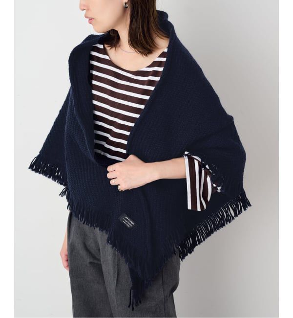 SLOBE IENA「《予約》John Branigan accessories/ジョンブラニガン フリンジストール」|ストール|