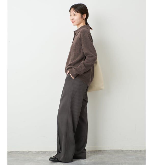 SLOBE IENA「《予約》SUNNY STUDIO SLOBE別注 ポロニット Q8996」|ニット・セーター|