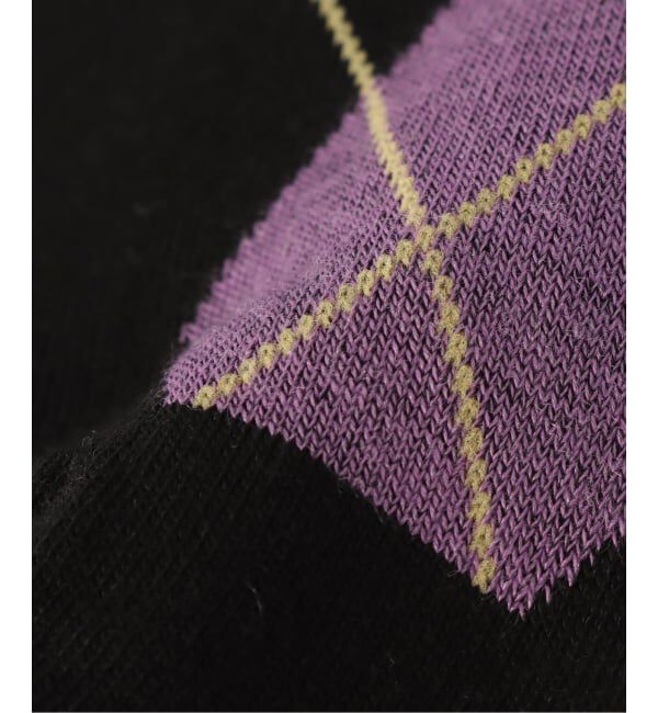 IENA LA BOUCLE「CONLEAD コンリード Argyle wool long」|ソックス|