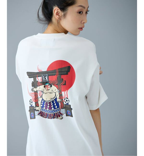 Paris Saint-Germain「【NAO YOSHIHARA ｘ PSG】 RIKISHI GRAPHIC TEE」|Tシャツ・カットソー|