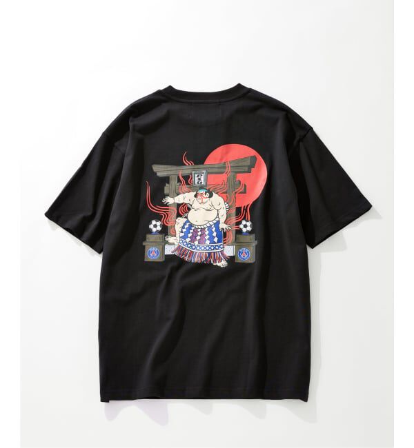 Paris Saint-Germain「【NAO YOSHIHARA ｘ PSG】 RIKISHI GRAPHIC TEE」|Tシャツ・カットソー|