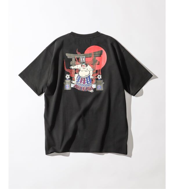 Paris Saint-Germain「【NAO YOSHIHARA ｘ PSG】 RIKISHI GRAPHIC TEE」|Tシャツ・カットソー|