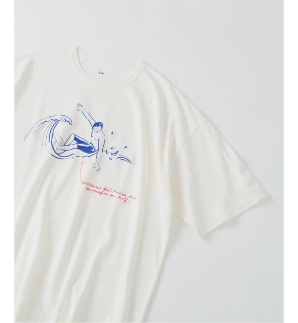 EDIFICE「C.Bongrand &times; ETS.MATERIAUX Embroidery Tシャツ」|Tシャツ・カットソー|