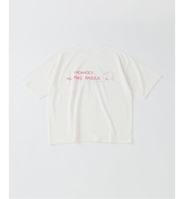 EDIFICE「C.Bongrand &times; ETS.MATERIAUX Embroidery Tシャツ」|Tシャツ・カットソー|