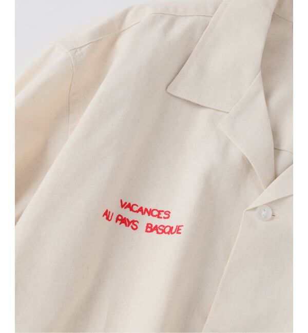EDIFICE「C.Bongrand &times; ETS.MATERIAUX Embroidery シャツ」|シャツ・ブラウス|