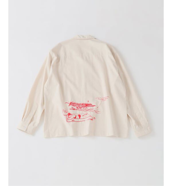 EDIFICE「C.Bongrand &times; ETS.MATERIAUX Embroidery シャツ」|シャツ・ブラウス|