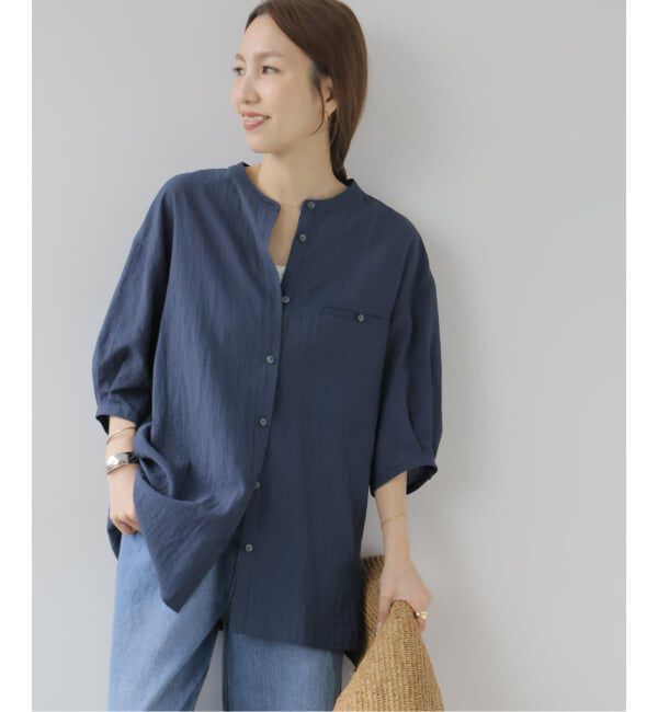 JOURNAL STANDARD relume「タックハーフスリーブシャツ」|シャツ・ブラウス|