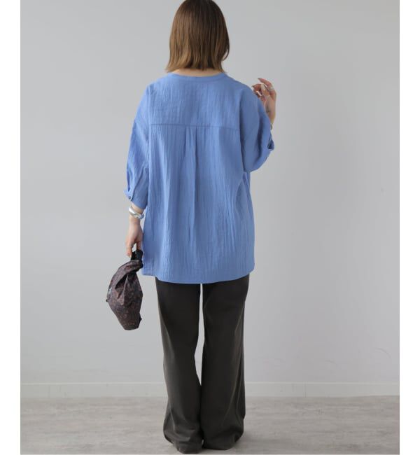 JOURNAL STANDARD relume「タックハーフスリーブシャツ」|シャツ・ブラウス|