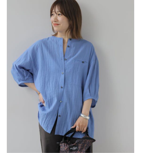 JOURNAL STANDARD relume「タックハーフスリーブシャツ」|シャツ・ブラウス|