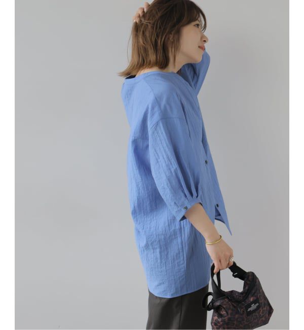 JOURNAL STANDARD relume「タックハーフスリーブシャツ」|シャツ・ブラウス|