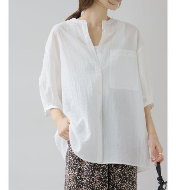 JOURNAL STANDARD relume「タックハーフスリーブシャツ」|シャツ・ブラウス|