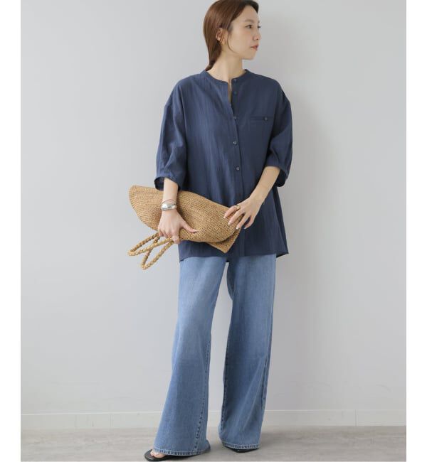 JOURNAL STANDARD relume「タックハーフスリーブシャツ」|シャツ・ブラウス|