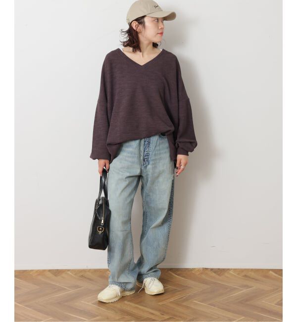 journal standard luxe「ダブルフェイス Vネックプルオーバー」|Tシャツ・カットソー|
