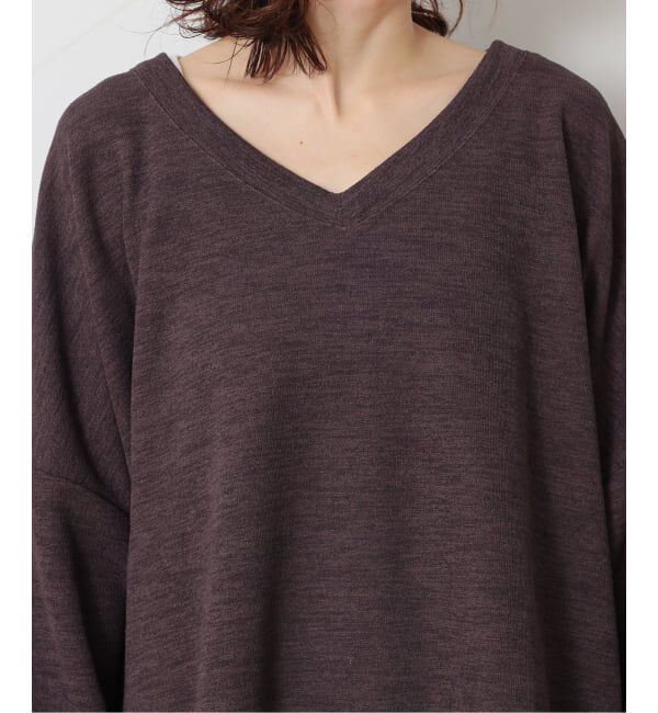 journal standard luxe「ダブルフェイス Vネックプルオーバー」|Tシャツ・カットソー|