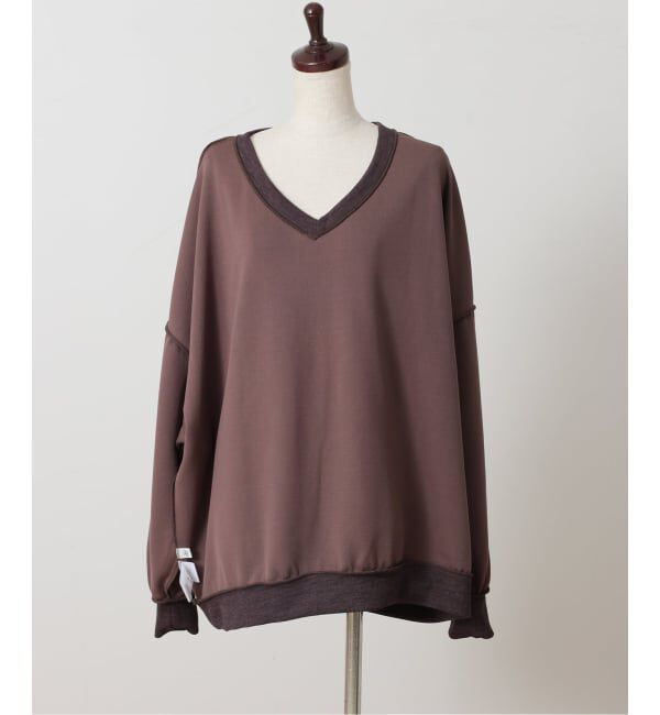 journal standard luxe「ダブルフェイス Vネックプルオーバー」|Tシャツ・カットソー|