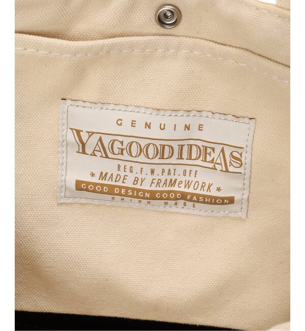 FRAMeWORK「≪追加≫YA GOOD IDEAS STENCIL SHOULDER トート 3」|トートバッグ|