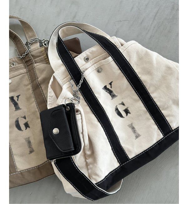 FRAMeWORK「≪追加≫YA GOOD IDEAS STENCIL SHOULDER トート 3」|トートバッグ|