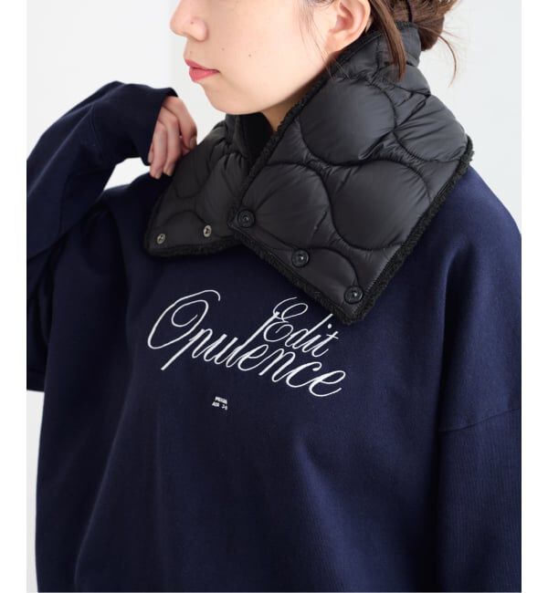 U by SPICK&SPAN「《予約》TAION / タイオン MILITARY REVERSIBLE DOWN NECK WARM」|マフラー|