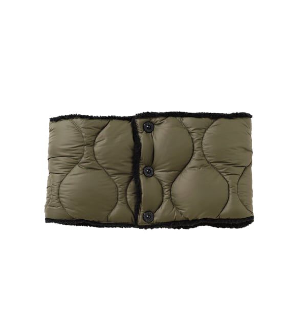 U by SPICK&SPAN「《予約》TAION / タイオン MILITARY REVERSIBLE DOWN NECK WARM」|マフラー|