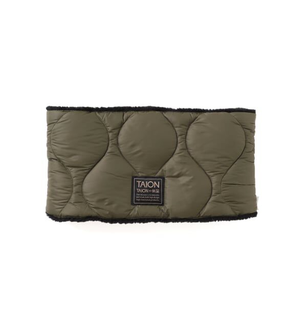 U by SPICK&SPAN「《予約》TAION / タイオン MILITARY REVERSIBLE DOWN NECK WARM」|マフラー|