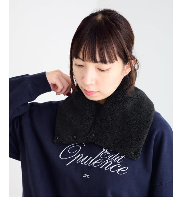 U by SPICK&SPAN「《予約》TAION / タイオン MILITARY REVERSIBLE DOWN NECK WARM」|マフラー|