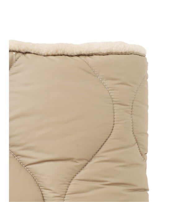 U by SPICK&SPAN「《予約》TAION / タイオン MILITARY REVERSIBLE DOWN NECK WARM」|マフラー|