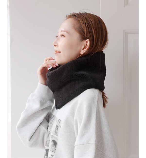U by SPICK&SPAN「《予約》TAION / タイオン MILITARY REVERSIBLE DOWN NECK WARM」|マフラー|