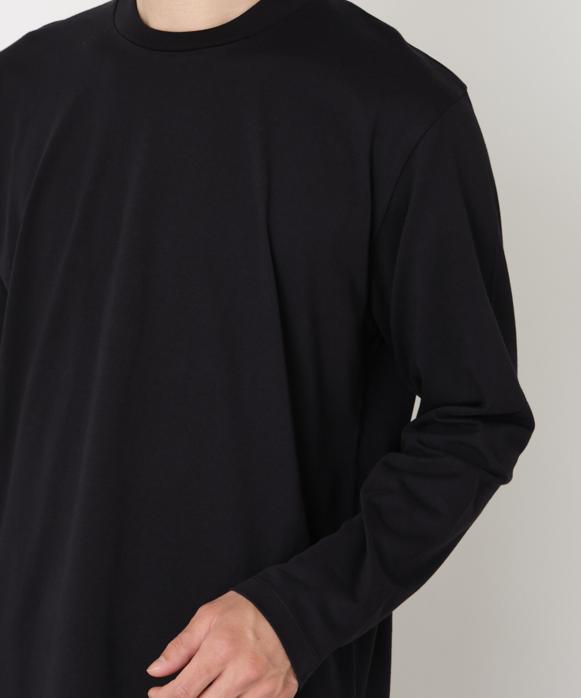 NANO universe「ジャケT(R) クルーネック 長袖」|Tシャツ・カットソー|