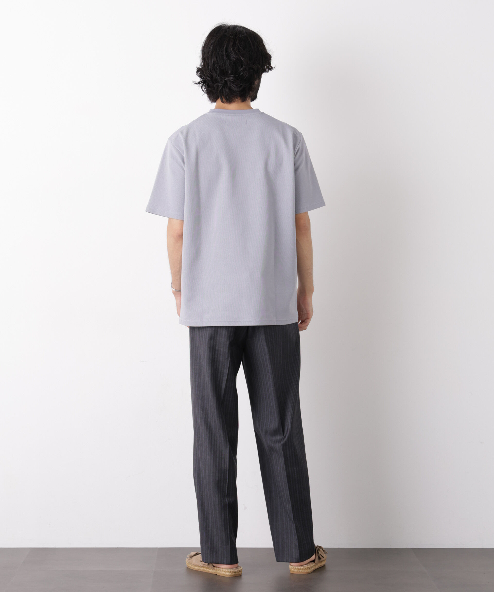 NANO universe「60サーフニットTシャツ 半袖」|Tシャツ・カットソー|