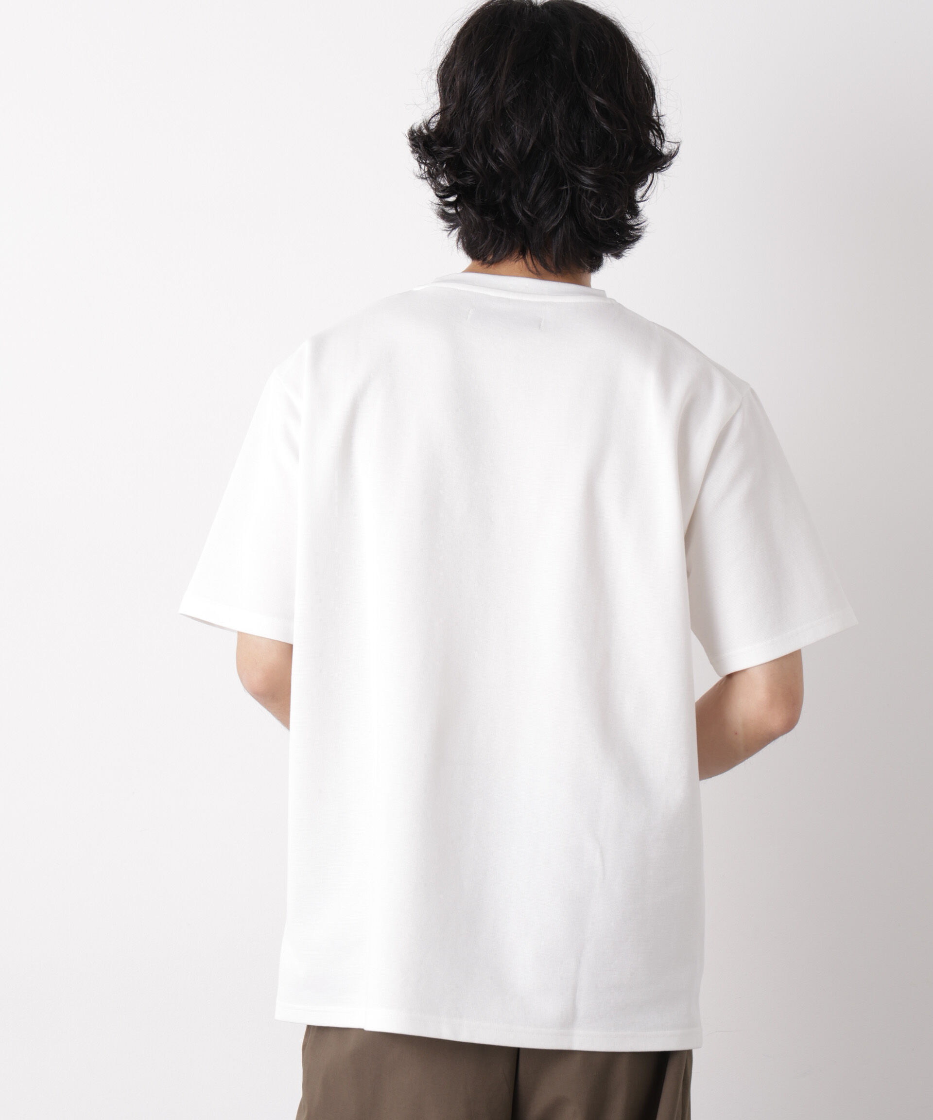 NANO universe「60サーフニットTシャツ 半袖」|Tシャツ・カットソー|
