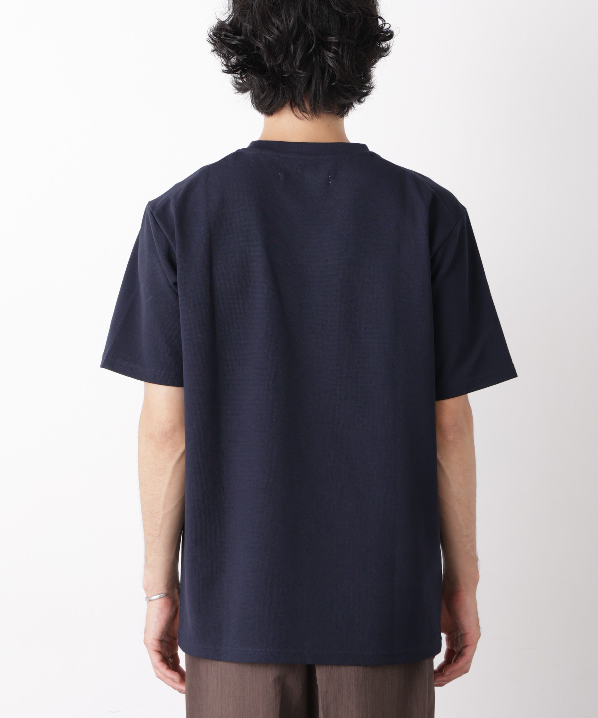 NANO universe「60サーフニットTシャツ 半袖」|Tシャツ・カットソー|