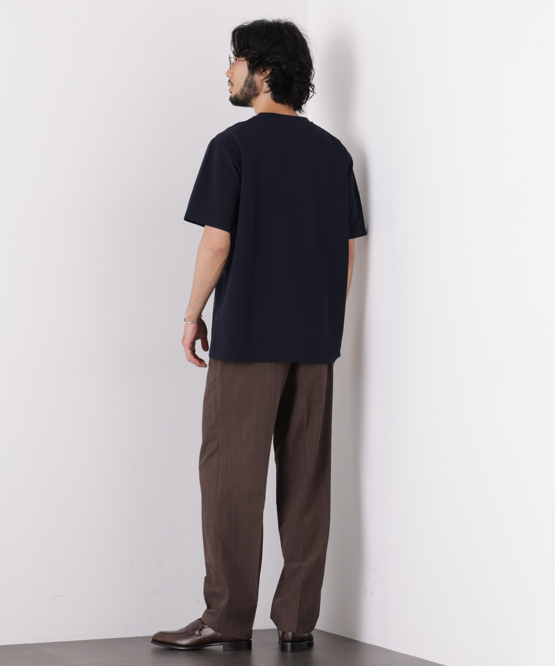 NANO universe「60サーフニットTシャツ 半袖」|Tシャツ・カットソー|