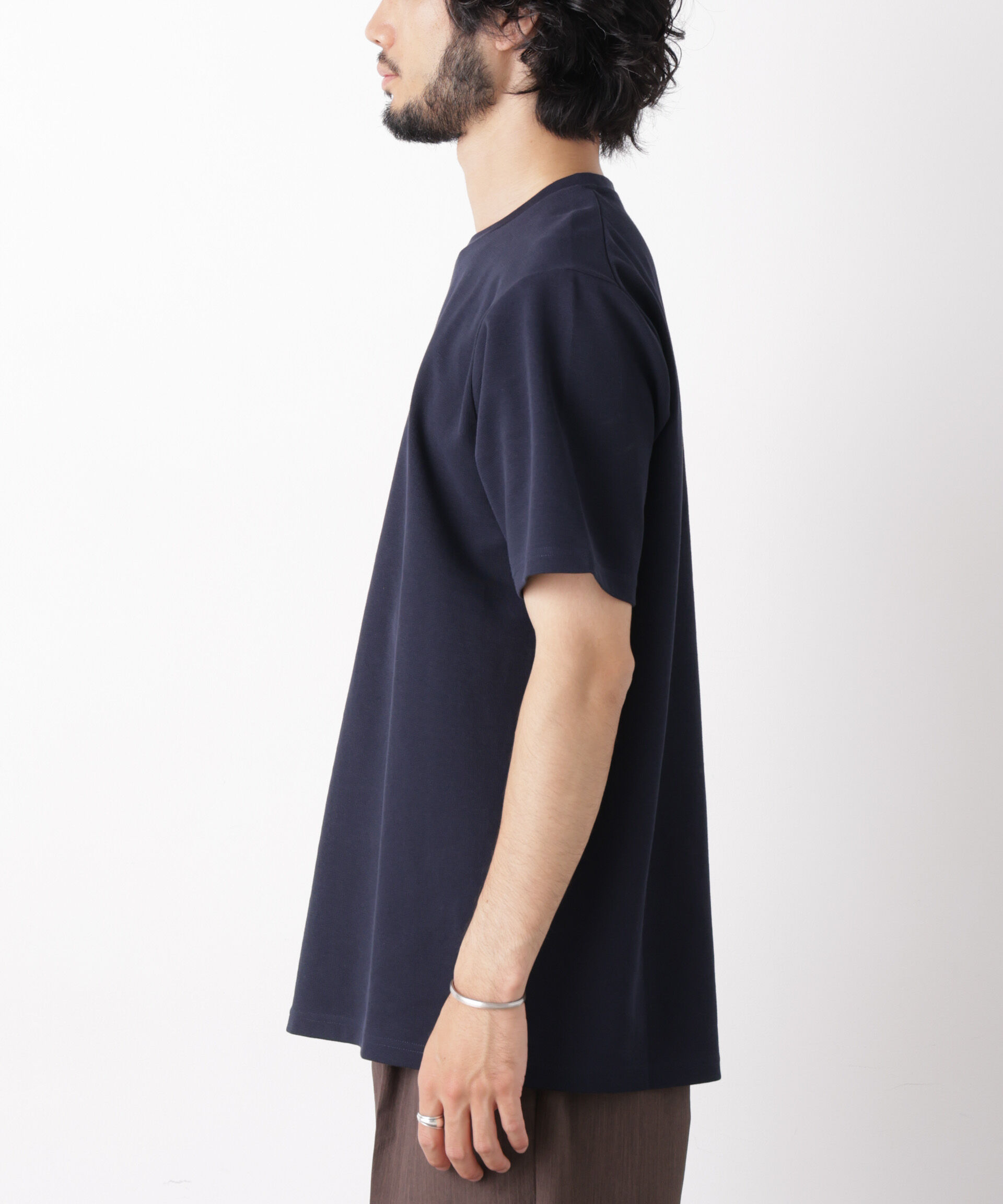 NANO universe「60サーフニットTシャツ 半袖」|Tシャツ・カットソー|