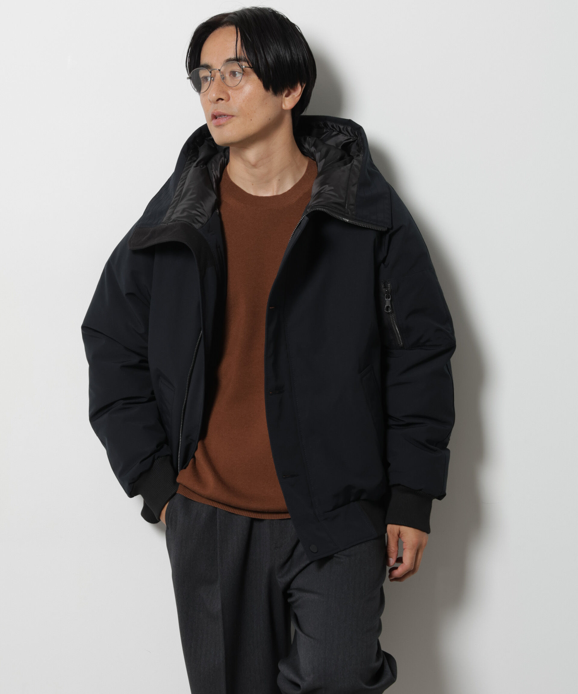 NANO universe「「西川ダウン(R)」アークティックショートダウン」|ダウン|