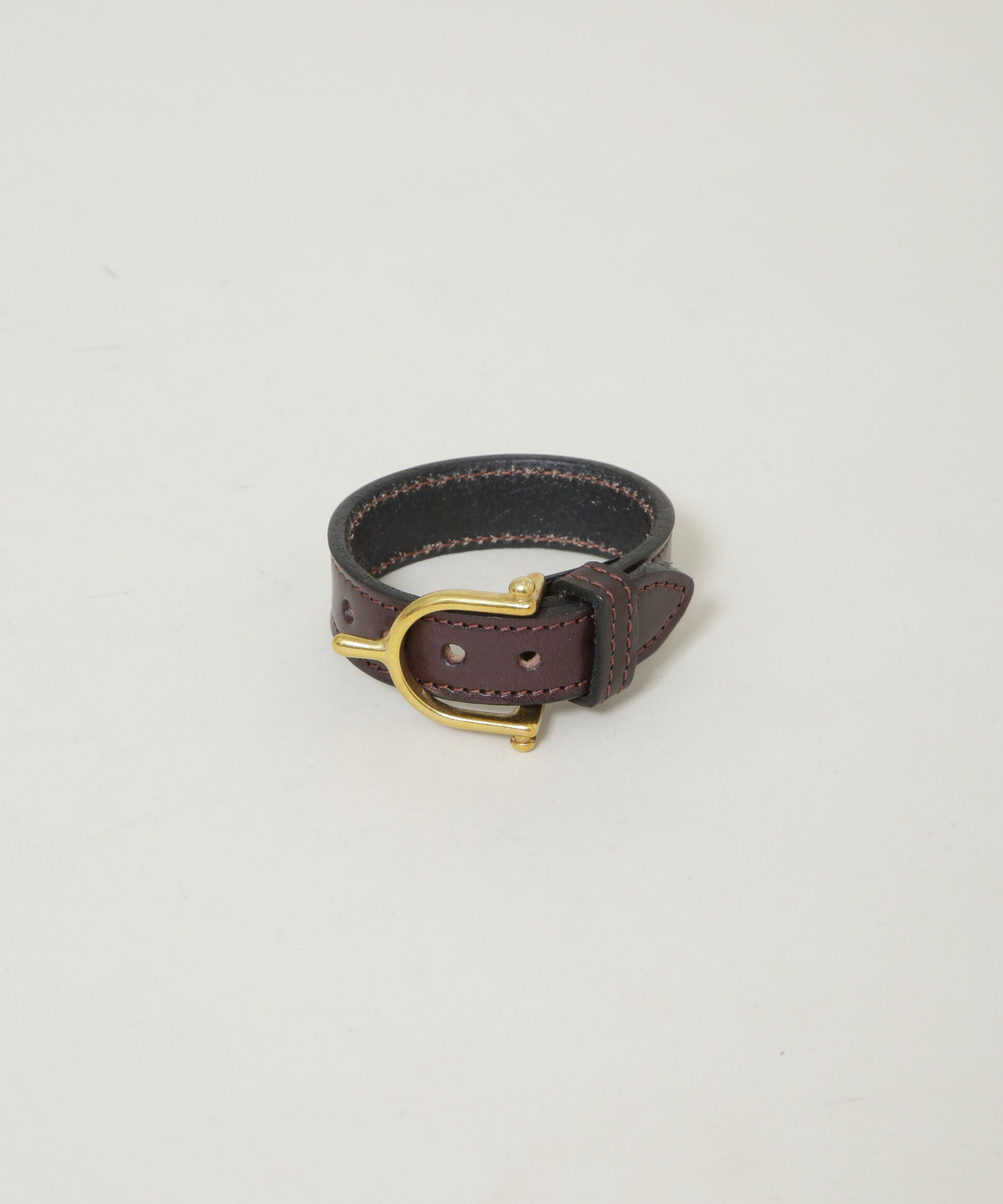 NANO universe「TORY LEATHER/別注 3/4 inch Spur Bracelet」|ブレスレット・バングル|ブラウン